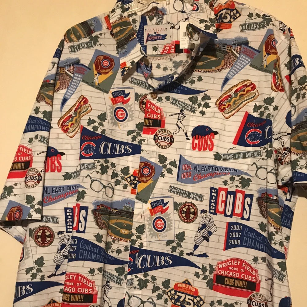 Chicago Cubs Hawaiian Shirt Reyn Spooner Designed
